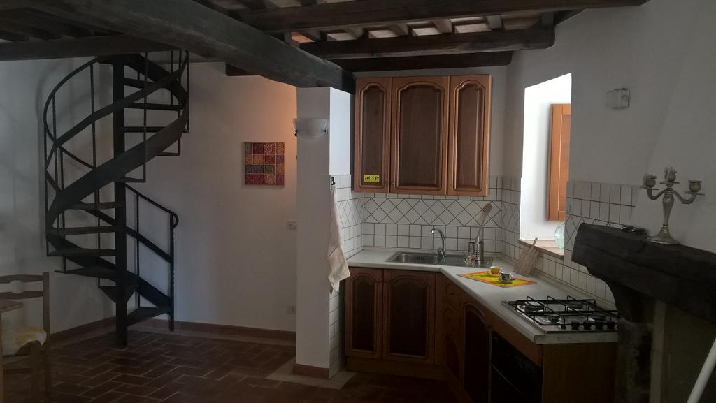 Apartmán La Loggia Del Capitano - Rione Capisotto Pitigliano Exteriér fotografie