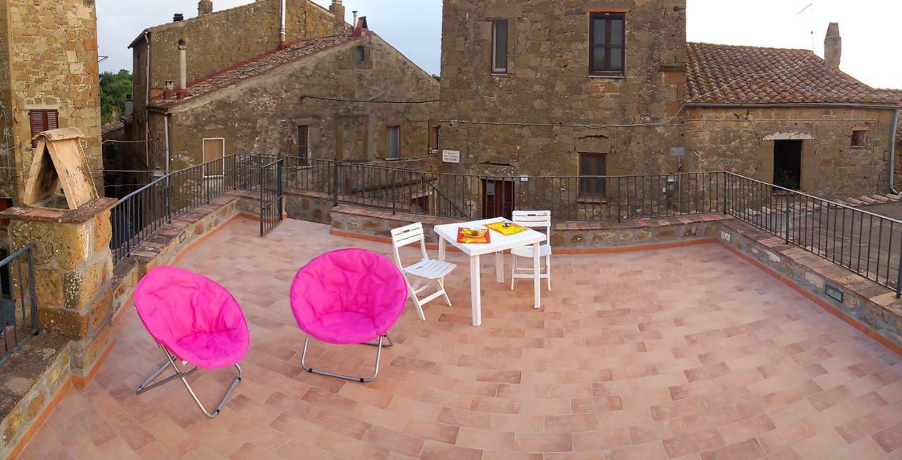Apartmán La Loggia Del Capitano - Rione Capisotto Pitigliano Exteriér fotografie