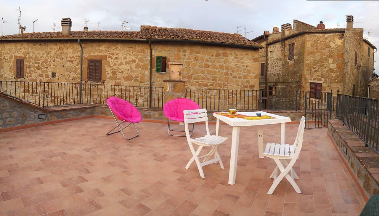 Apartmán La Loggia Del Capitano - Rione Capisotto Pitigliano Exteriér fotografie